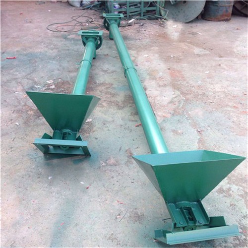 塑料顆粒自動(dòng)裝袋螺旋輸送機(jī) 污泥平行絞龍上料機(jī)