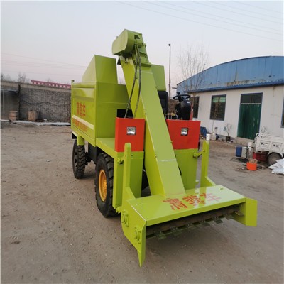 大規(guī)模養(yǎng)殖牛棚清糞車  環(huán)保型貼地面清糞車