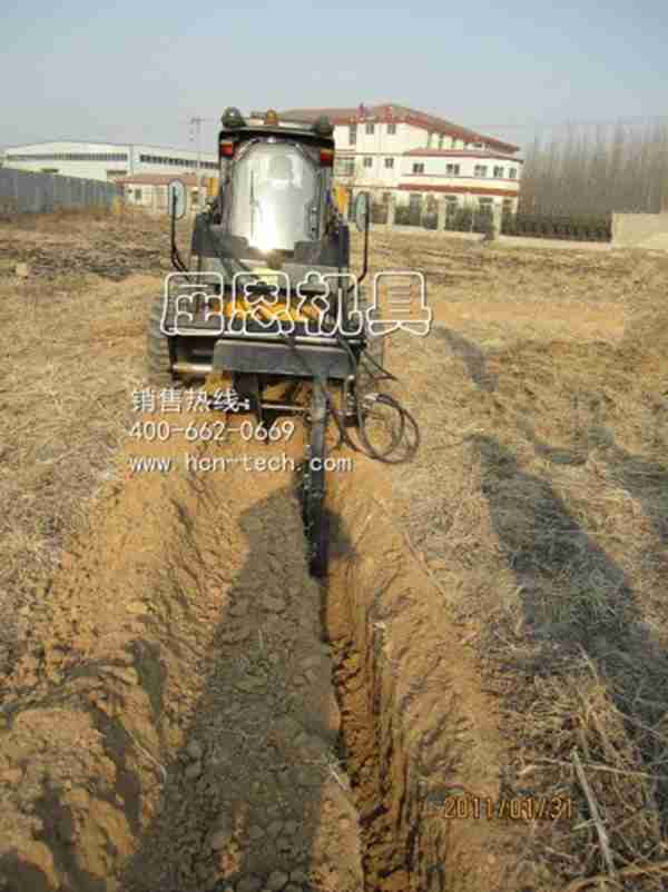 徐州華辰機(jī)械鏈?zhǔn)介_溝機(jī)