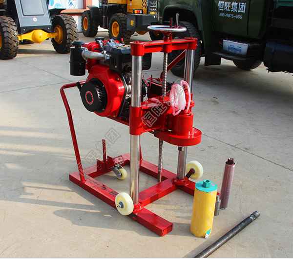 混凝土取芯機 電動汽油柴油版 小型輕便混凝土鉆孔取芯機