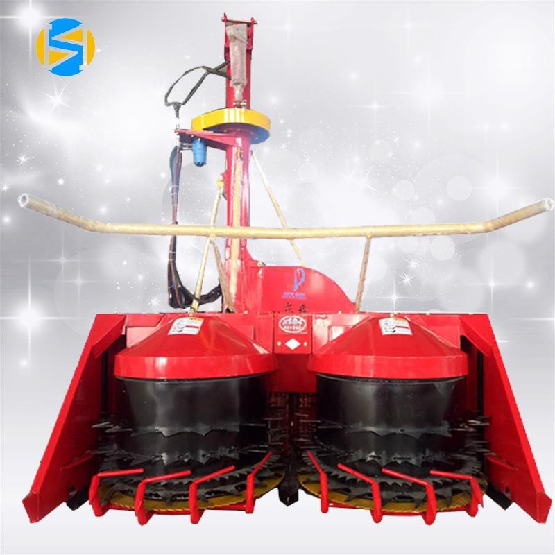 湖北大型牧草青儲收獲機犇牛2.3米皇竹草青貯機價格