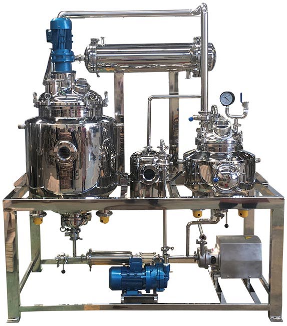 中藥提取濃縮中試機(jī)組實(shí)驗(yàn)室中藥提取濃縮機(jī)組廠家價(jià)格