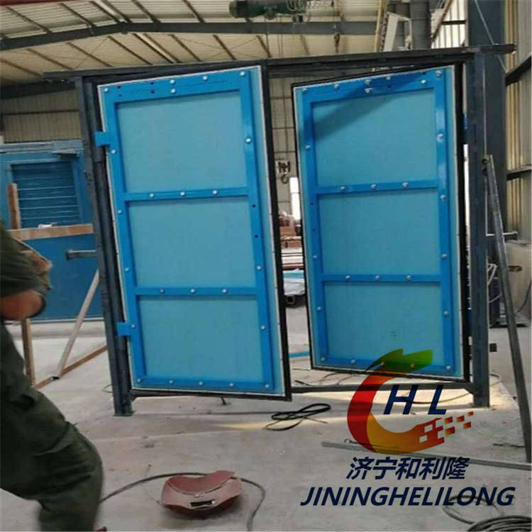 煤礦井下遠程光控氣動平衡礦用門