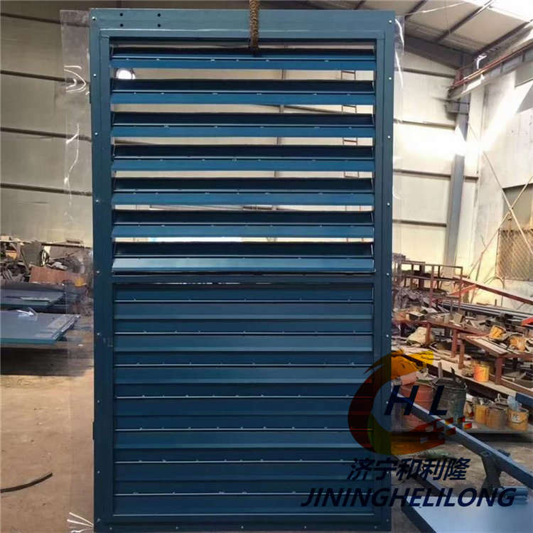 礦用電動無壓風門 雙向調節(jié)式百葉窗