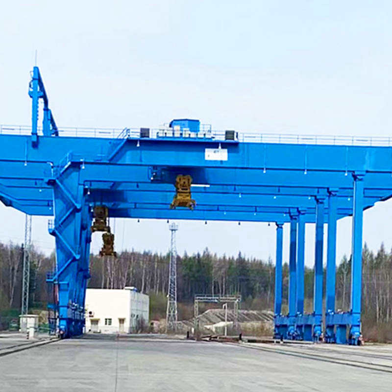 50t地鐵龍門(mén)吊租賃西藏林芝軌道龍門(mén)吊廠家