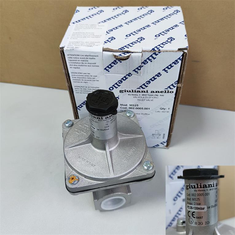 意大利giuliani anello進(jìn)口放散閥MS20泄壓閥MS25排氣閥