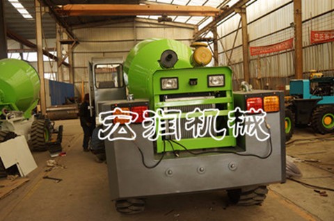 小型混泥土攪拌車  全自動一體攪拌車 水泥攪拌車哪個牌子好