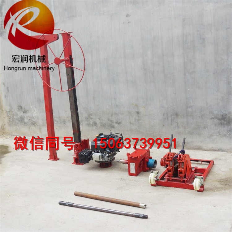 輕便式勘探取芯鉆機(jī)現(xiàn)貨 便攜式勘探鉆機(jī)