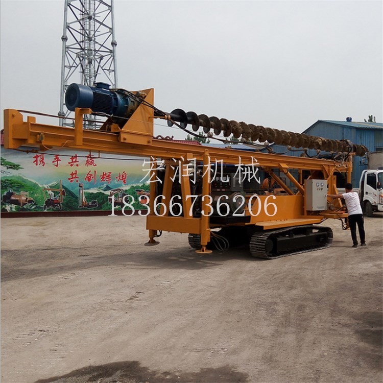 長螺旋鉆孔樁機(jī) 錨固履帶鉆機(jī) 履帶式螺旋鉆機(jī)型號 價(jià)格