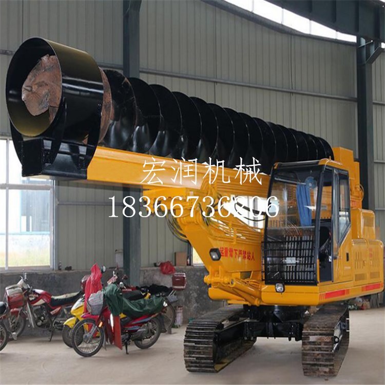 履帶長螺旋鉆機(jī) 長螺旋鉆機(jī)廠家 履帶式長螺旋鉆機(jī)