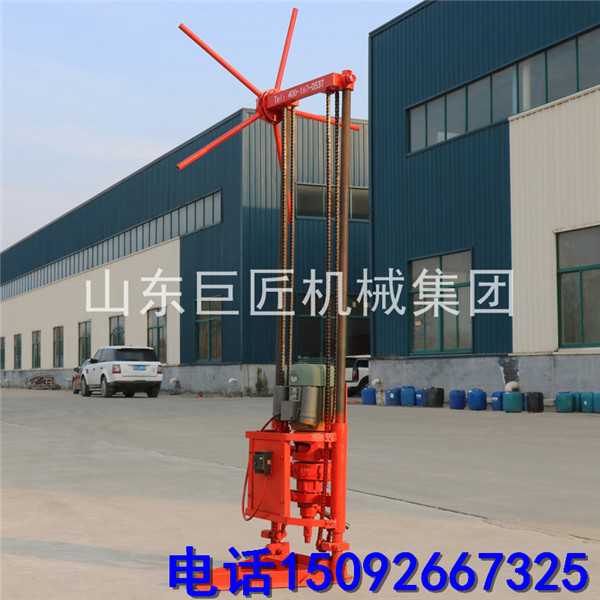 華巨QZ-1A型兩相電取樣鉆機(jī) 淺層取樣地質(zhì)勘探鉆機(jī) 便攜式鉆探機(jī)