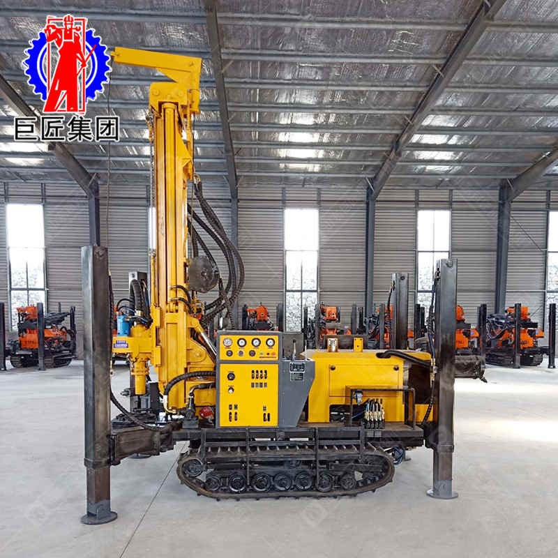 巨匠FYX-200履帶式氣動(dòng)水井鉆機(jī)深井鉆探機(jī)