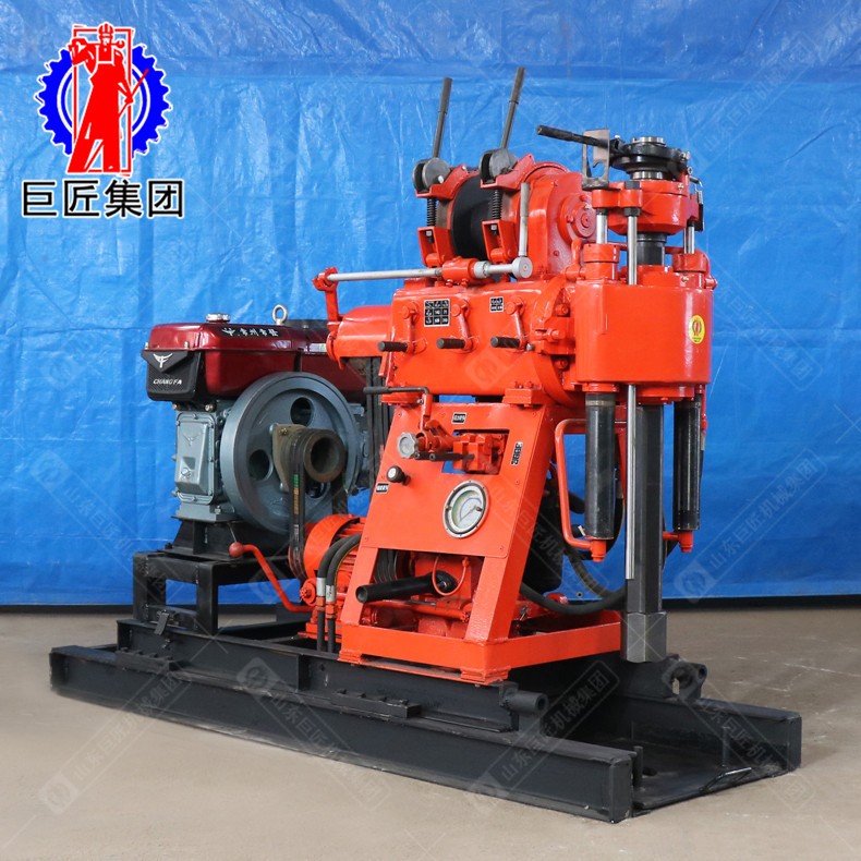 200米地質勘察鉆機 取巖樣200米的液壓巖芯鉆機 巖石勘探設備