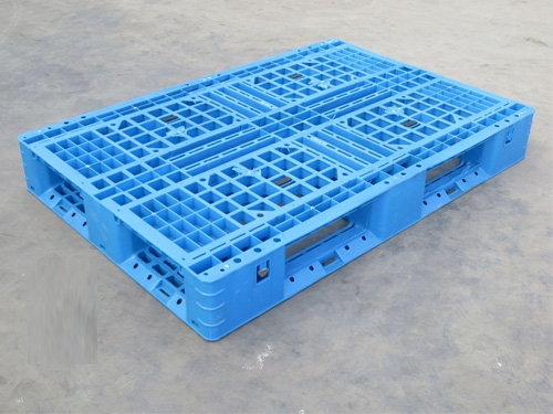 華康田字川字托盤(pán) 九腳平板塑料托盤(pán) 周轉(zhuǎn)防潮塑料托盤(pán)