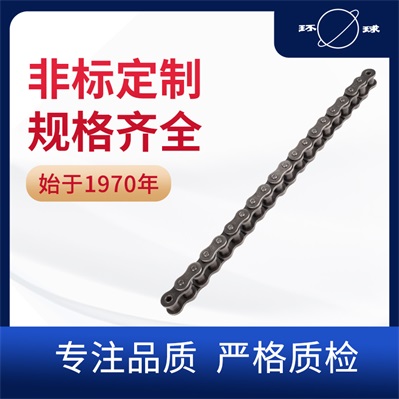 60H短節(jié)距精密滾子鏈 環(huán)球鏈條 傳動(dòng)鏈 鏈條廠家
