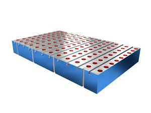 華宇量儀鉚焊平板劃線檢驗平板鑄鐵平板