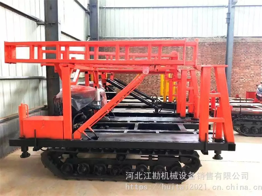 石油勘探150型北探鉆機 舉臂遙控潛孔錨桿鉆機
