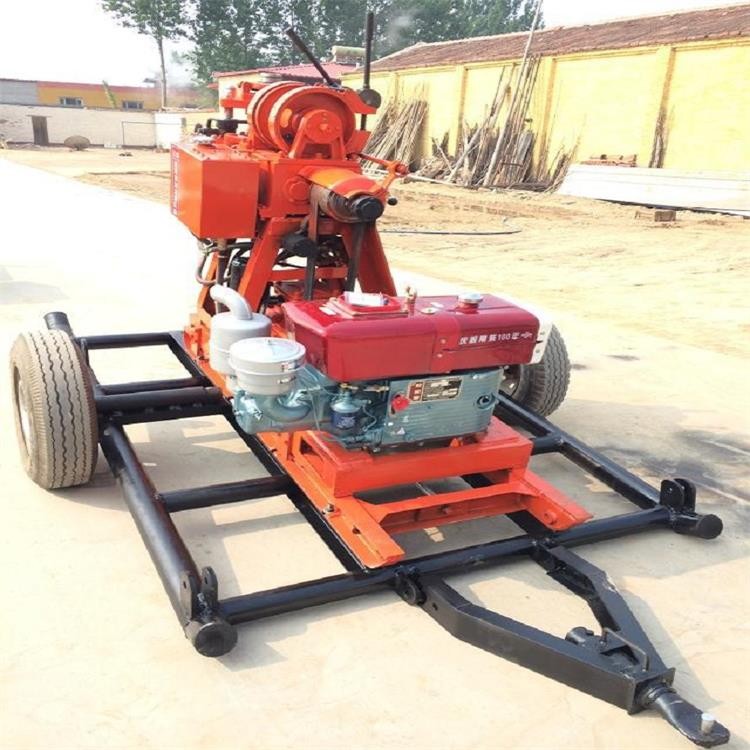 帶反擋GK200百米水井鉆機(jī)廠家 地基勘查鉆機(jī)