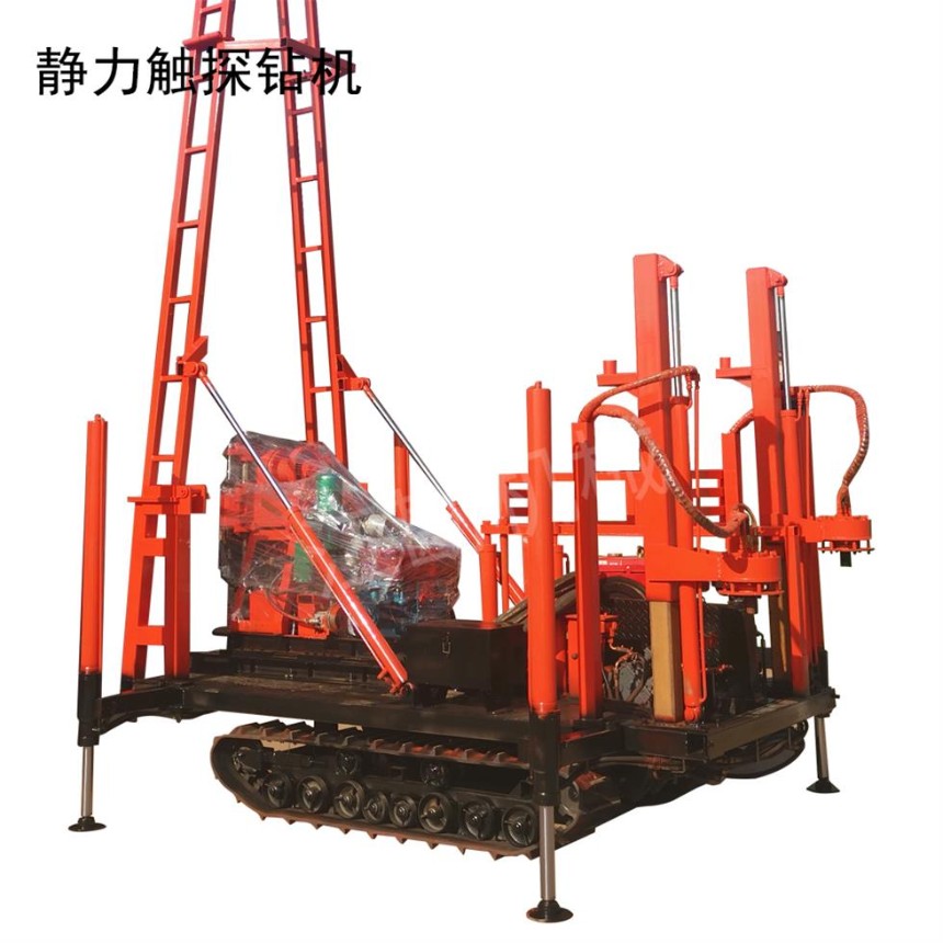 大型10T數(shù)顯靜力觸探環(huán)境取樣鉆機機動靈活