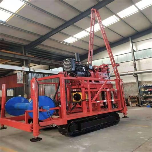 加高鋼軌履帶鉆機(jī) 回轉(zhuǎn)式300型回填孔鉆王價(jià)格行情