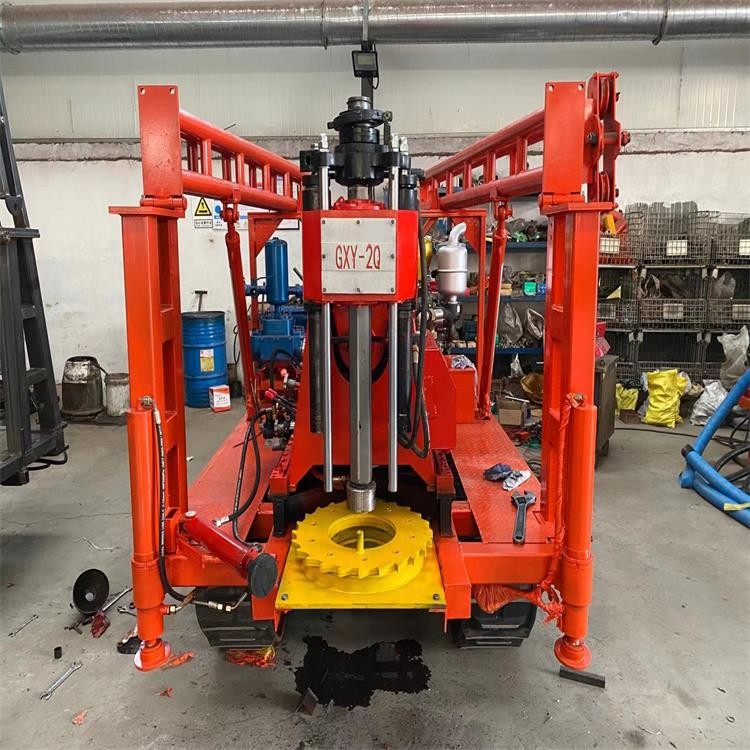 房勘鉆機尺寸重量 油壓給進GXY-200礦用取樣鉆機