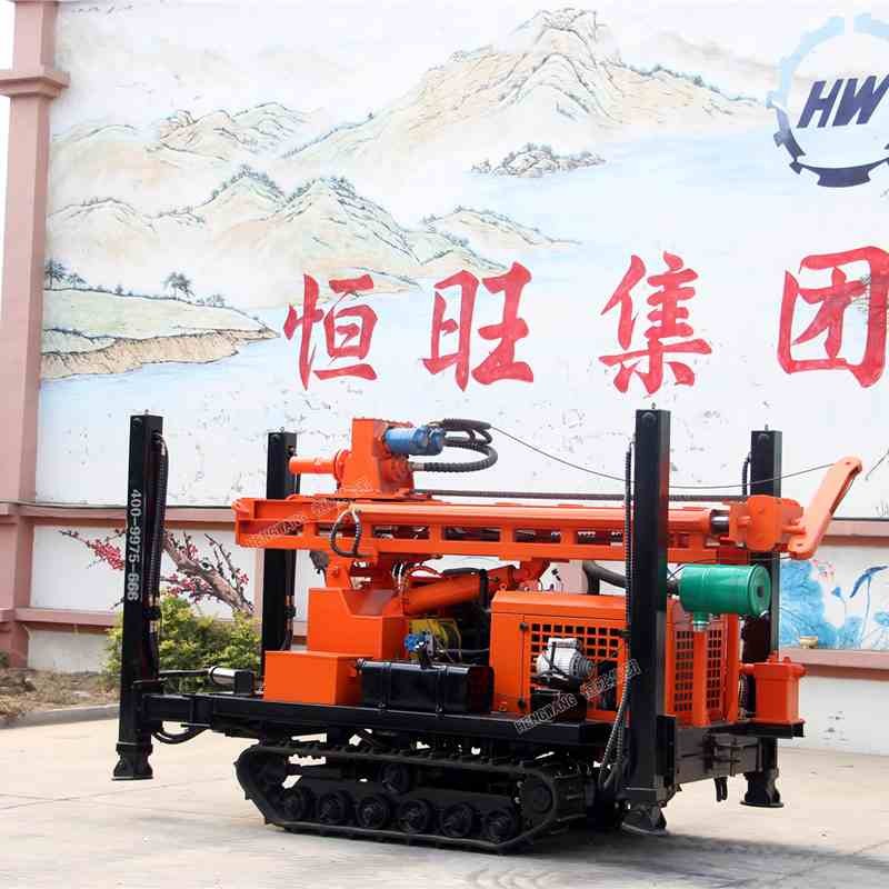 氣動(dòng)打井機(jī) 履帶式水井鉆機(jī)廠家打井機(jī)巖心鉆機(jī) 履帶氣動(dòng)鉆井機(jī)