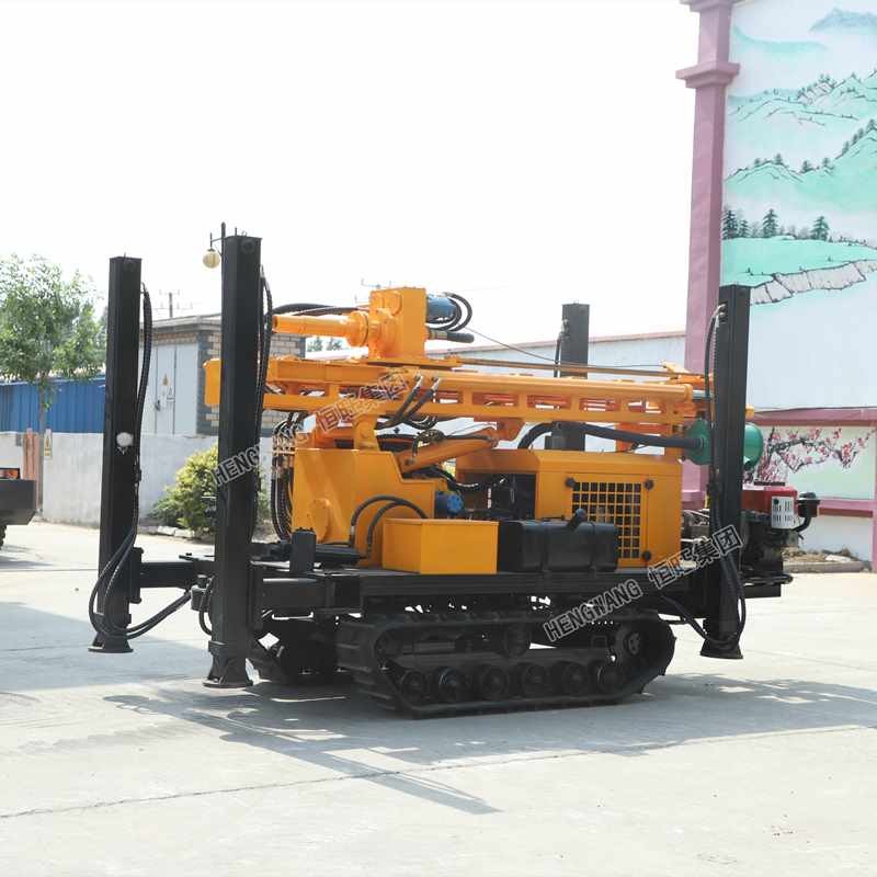 氣動(dòng)打井設(shè)備挖鉆井機(jī)200米深水大型機(jī)械履帶式家用小型民用神器