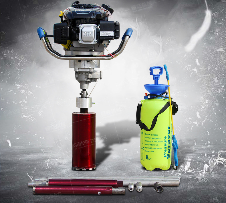 恒旺輕便型30米輕便型背包鉆機(jī)，建筑取樣