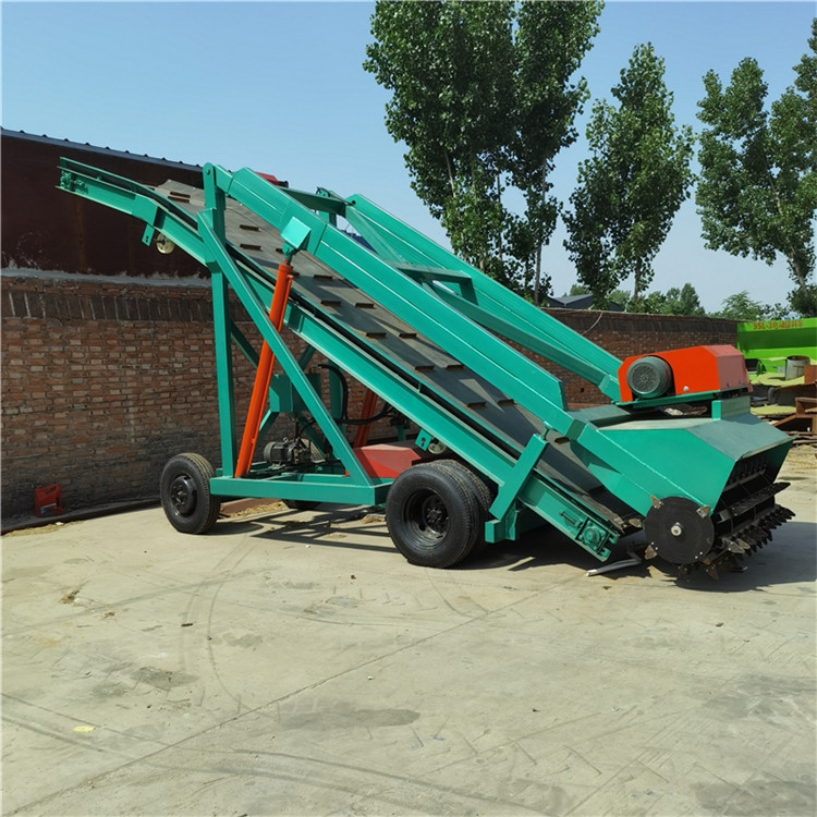 移動式青貯取料機 切面整齊飼草扒料機