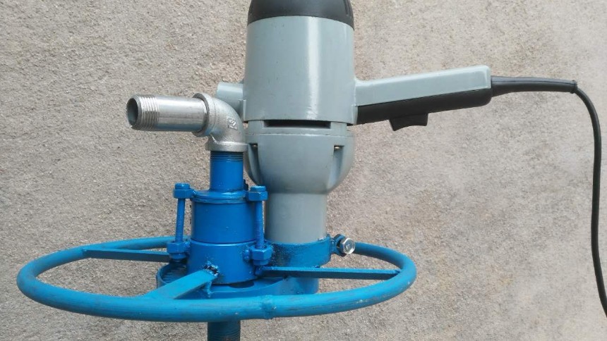 廠家直銷 小型電動打井機 手持打井機 家用