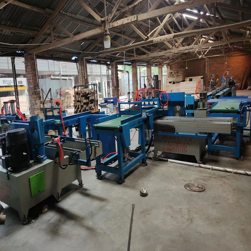 河北建華mx500型雙端梳齒機(jī) 木方開齒機(jī) 雙頭AB型梳齒機(jī)