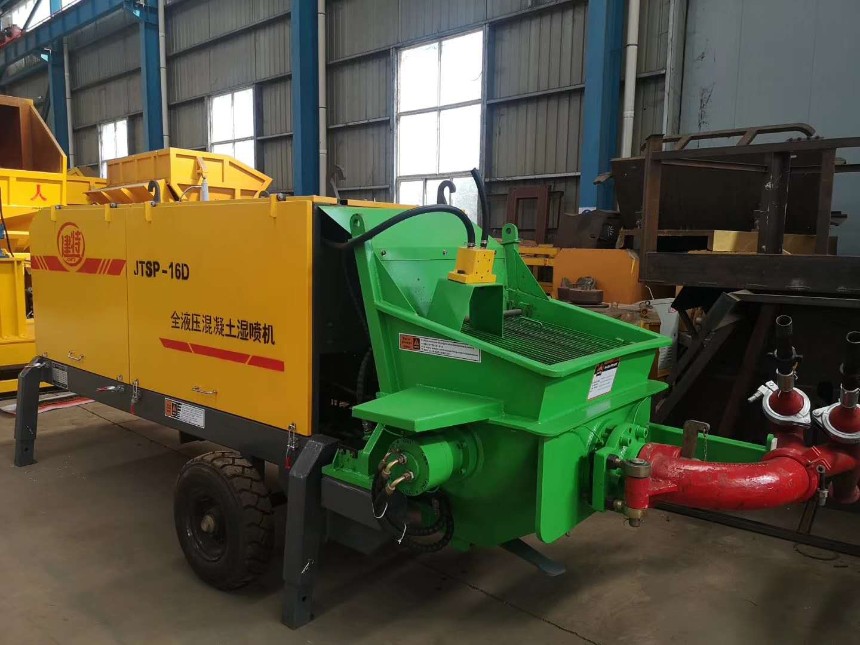 福建供應(yīng)雙噴頭16D型隧道濕噴機(jī)