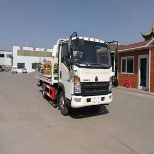 利拓供應藍牌一體二國五一體清障車  清障平板拖車