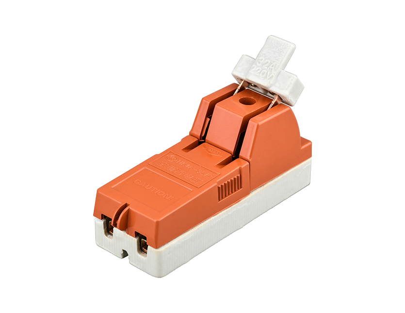 隔離開關(guān)供應(yīng) HK1(2X32A)桔紅色閘刀開關(guān)