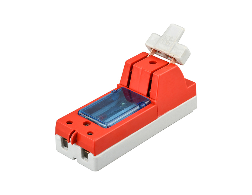 廠家供應 錦宏 HK1 (2X63A )桔紅色小透明閘刀