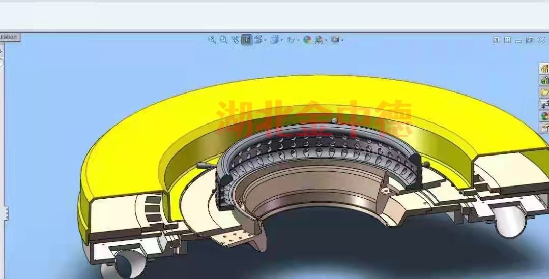 湖北金中德吹膜機全自動風(fēng)環(huán)