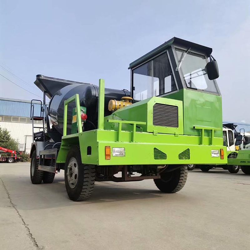 自制四不像2方攪拌車