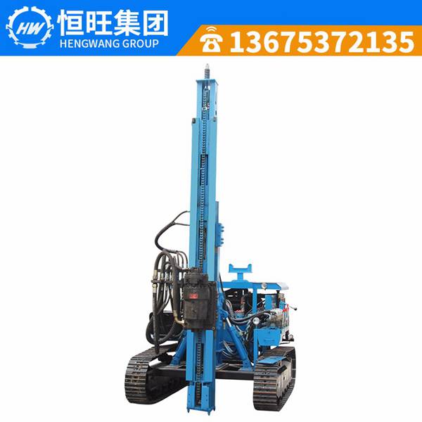 廠家熱銷新型公路波形板液壓護(hù)欄打樁機(jī) 公路護(hù)欄打樁機(jī)