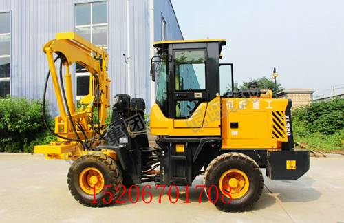 裝載護(hù)欄打樁機(jī) 裝載式公路護(hù)欄打樁機(jī) 打拔鉆一體機(jī)地基打樁機(jī)