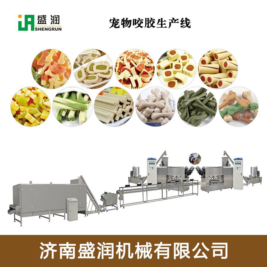 濟(jì)南盛潤DLG-100狗咬膠單螺桿膨化機(jī)