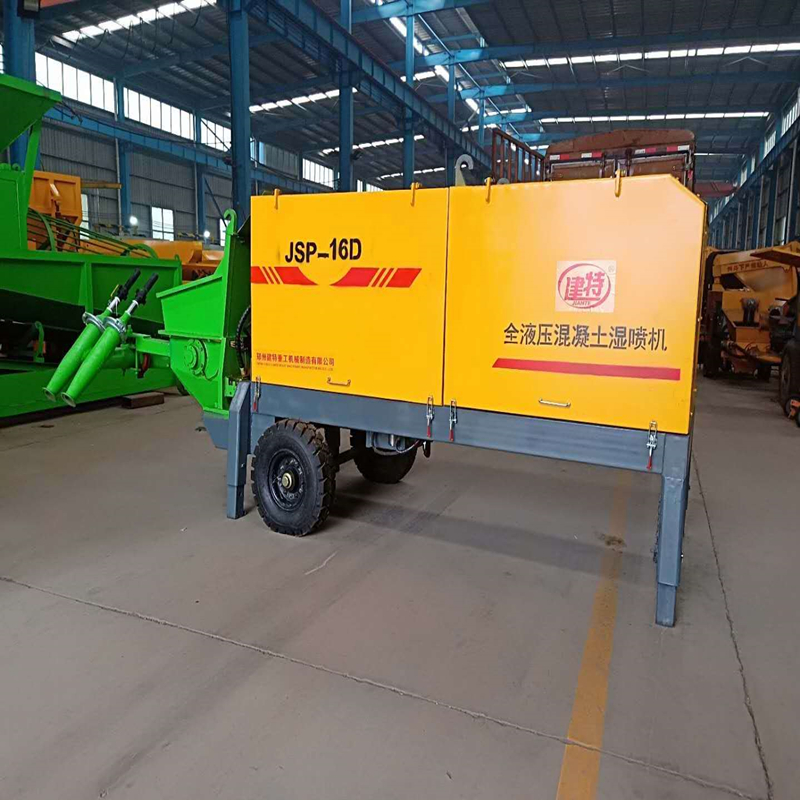 隧道基坑護(hù)坡噴射機(jī) 雙噴頭濕噴機(jī) 雙噴頭混凝土濕噴機(jī)