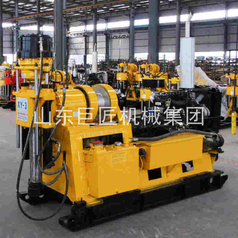 廠家供應(yīng)液壓巖心取樣鉆機XY-3百米勘探鉆孔打深孔