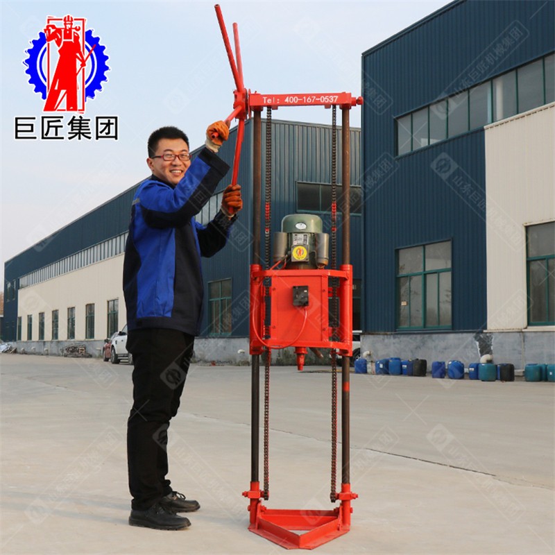 巨匠供應(yīng)QZ-1A型兩相電取巖芯鉆機(jī) 輕便勘探鉆機(jī)