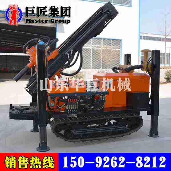 巨匠300型 履帶式水井鉆機(jī) 氣動(dòng)鉆井機(jī)