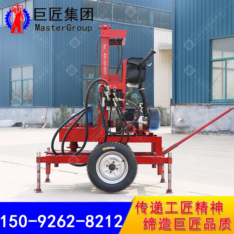巨匠SJDY-3三相電液壓打井機(jī) 地源熱泵打井 水井鉆機(jī)