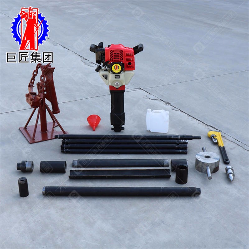 地質(zhì)勘探鉆機(jī)價格QZ-2DS電動取樣鉆機(jī)打巖石