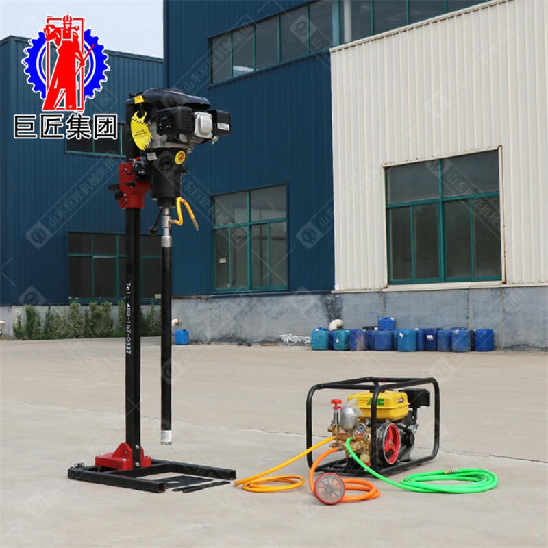 山東背包鉆機廠家巨匠集團BXZ-2L淺層取樣鉆機