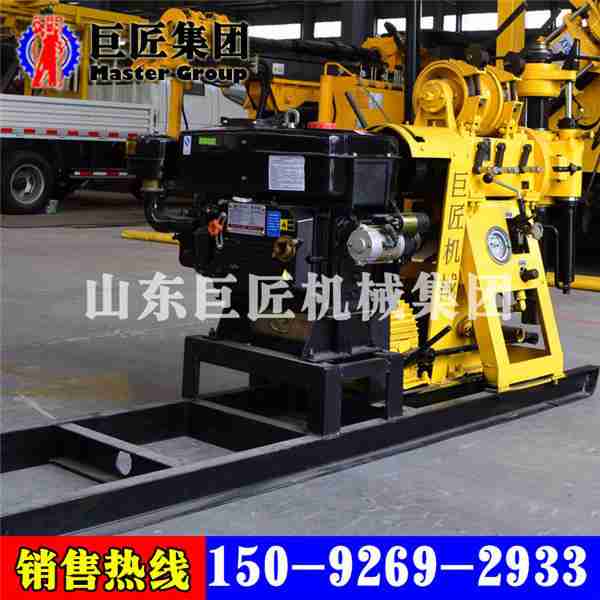 供應(yīng)小型水井鉆機(jī) 全液壓鉆井機(jī)HZ-200YY移機(jī)式