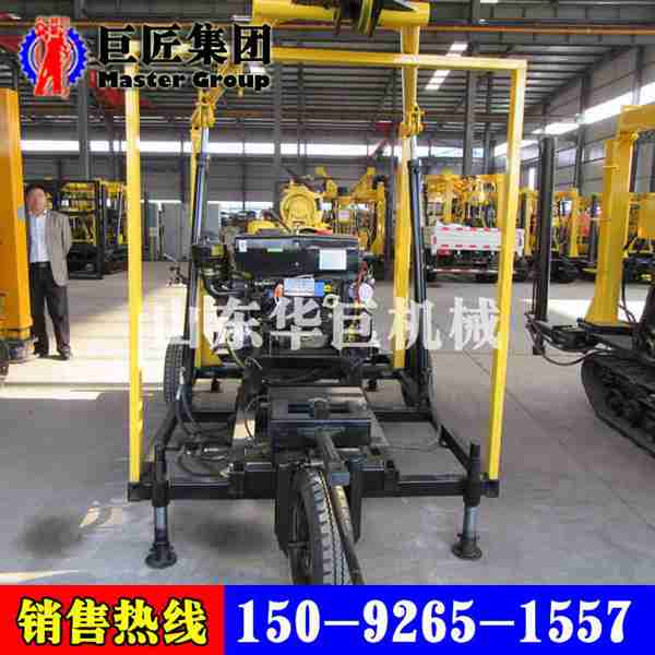 華夏巨匠廠家直售130米輪式水井鉆機XYX-130