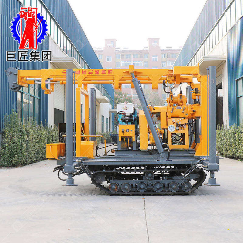 華夏巨匠YQZD-30型履帶式液壓輕便鉆機(jī)